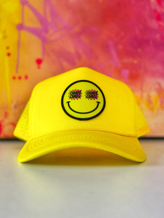 The Smiley Trucker Hat Has Arrived—And It’s Bringing the Sunshine!