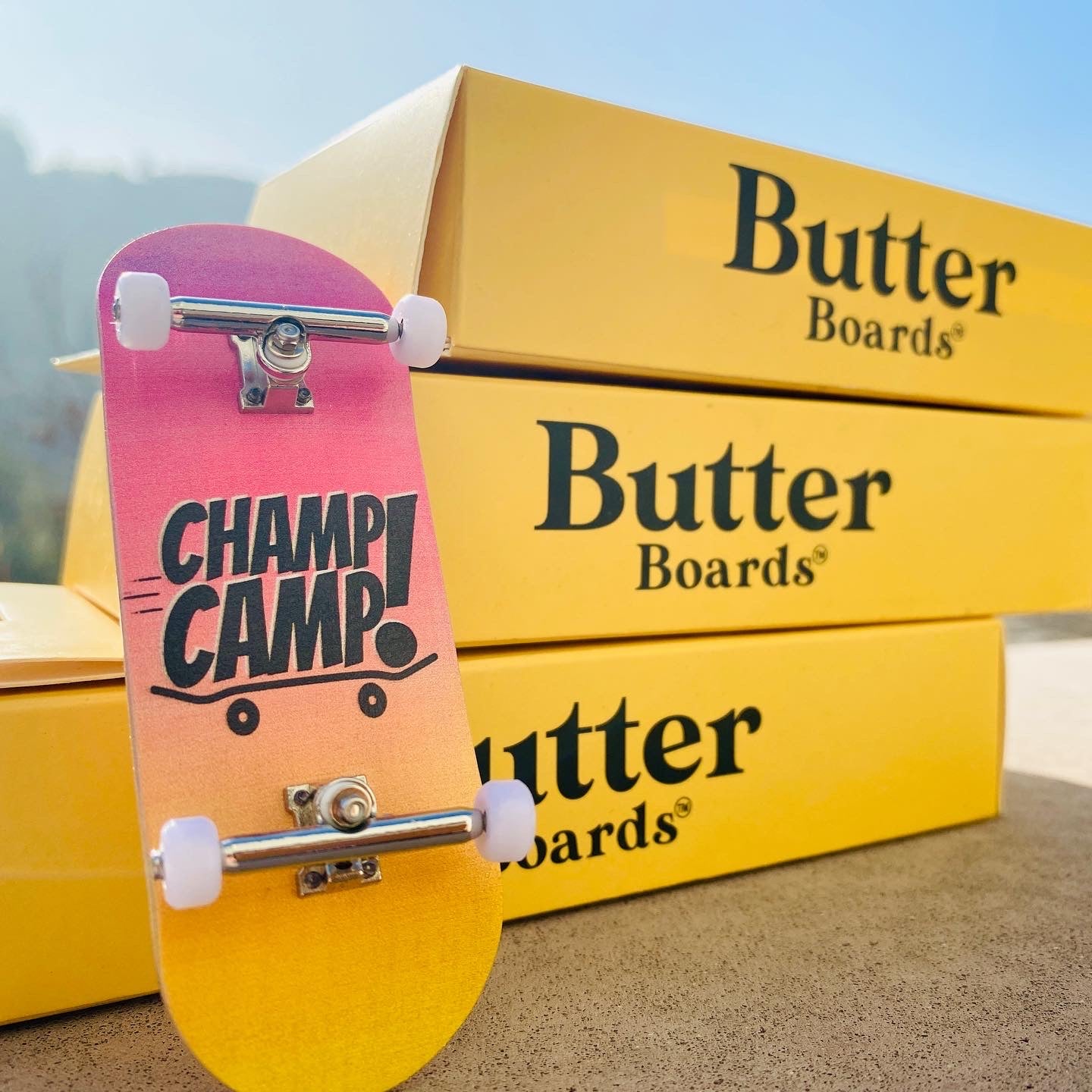 Champ Camp Fingerboard | Zoom Butter