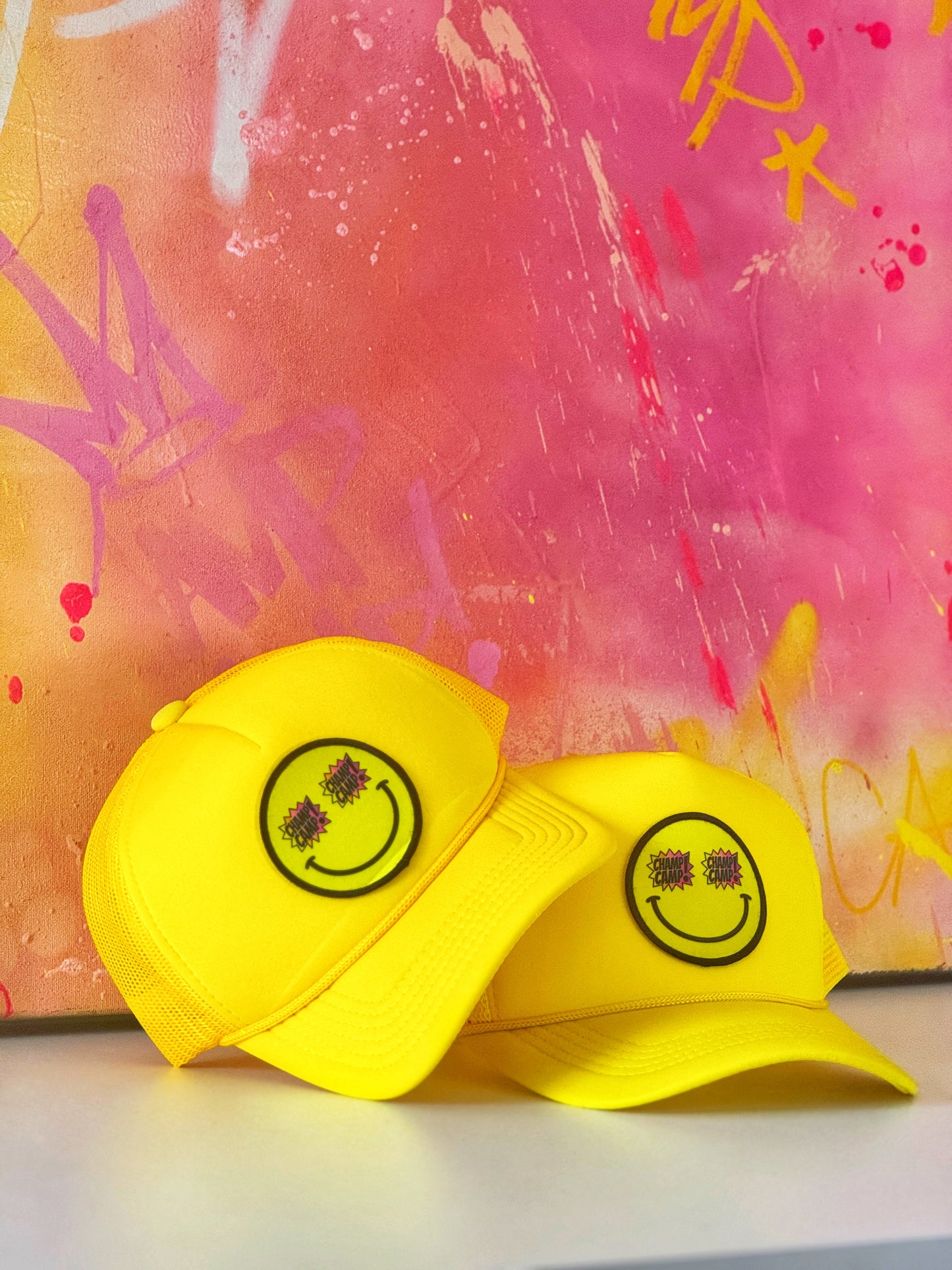 Kid AND Adult Smiley Truckers Bundle