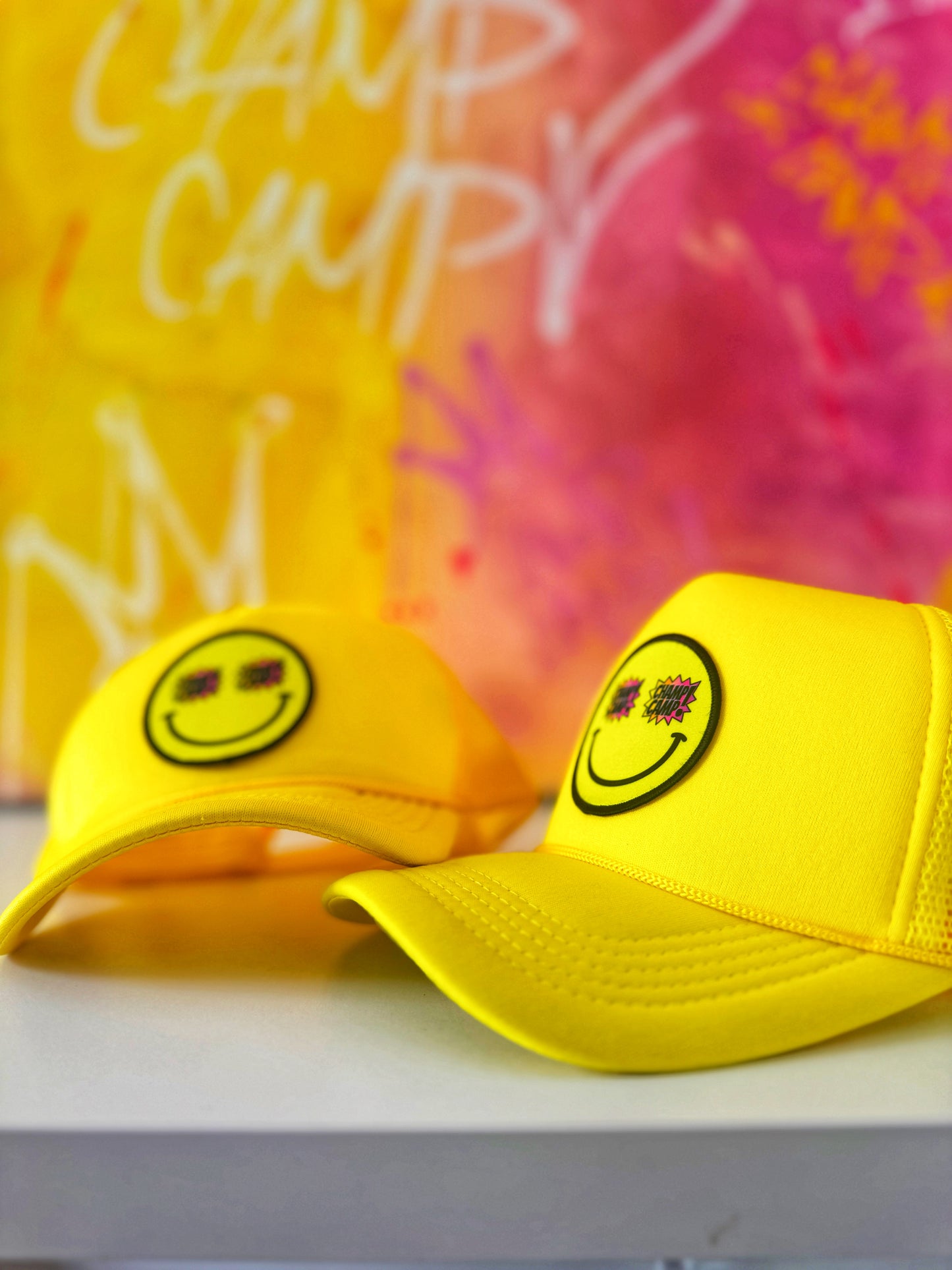 Kid AND Adult Smiley Truckers Bundle
