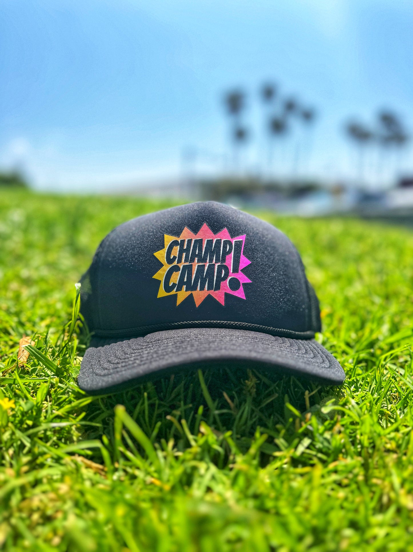 Champ Camp Kids POW Trucker | Classic Black