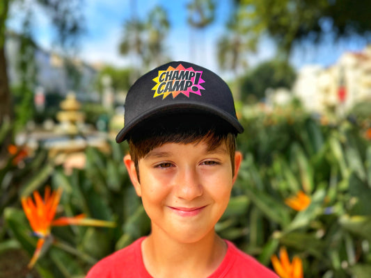 Champ Camp Kids POW Trucker | Classic Black